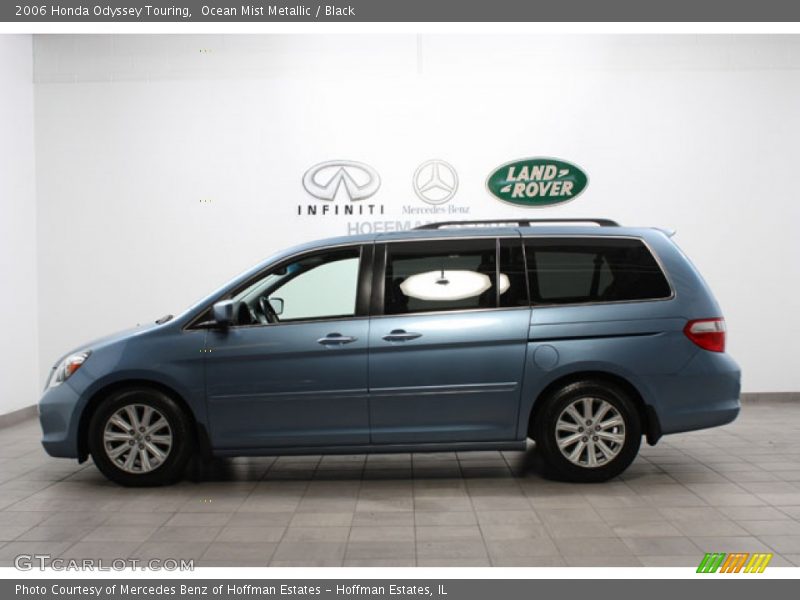 Ocean Mist Metallic / Black 2006 Honda Odyssey Touring