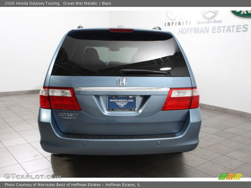 Ocean Mist Metallic / Black 2006 Honda Odyssey Touring