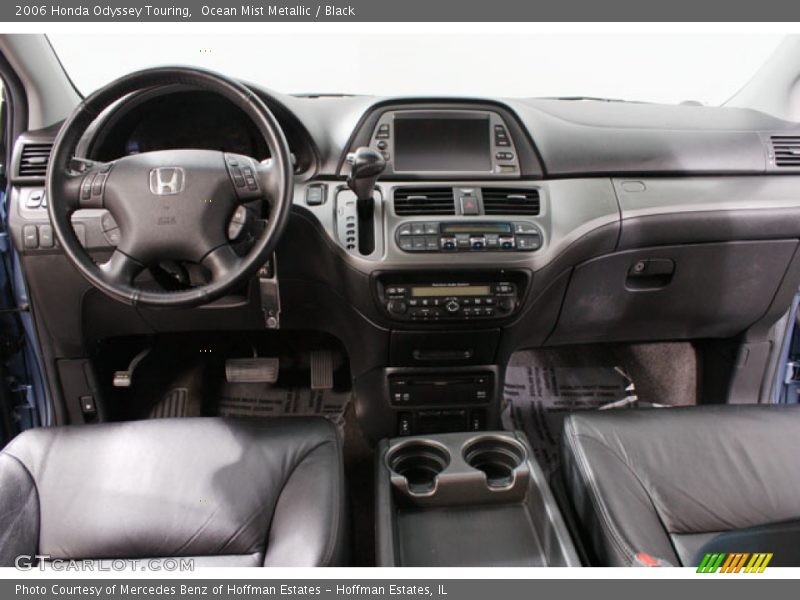 Ocean Mist Metallic / Black 2006 Honda Odyssey Touring