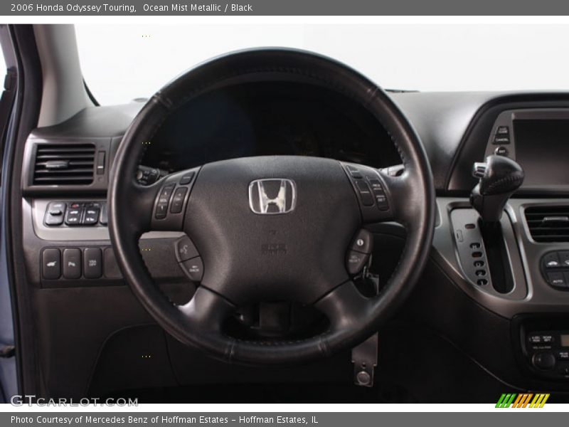 Ocean Mist Metallic / Black 2006 Honda Odyssey Touring