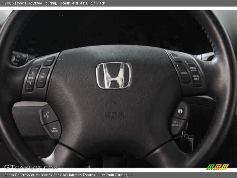 Ocean Mist Metallic / Black 2006 Honda Odyssey Touring