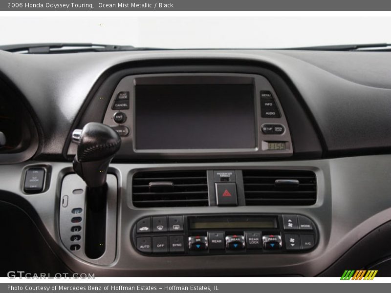 Ocean Mist Metallic / Black 2006 Honda Odyssey Touring