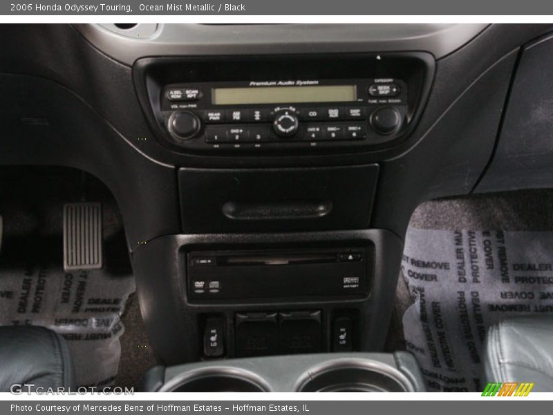 Ocean Mist Metallic / Black 2006 Honda Odyssey Touring