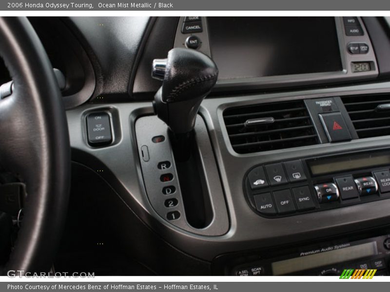 Ocean Mist Metallic / Black 2006 Honda Odyssey Touring
