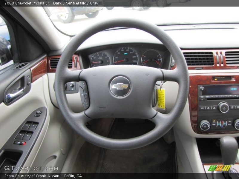 Dark Silver Metallic / Gray 2008 Chevrolet Impala LT