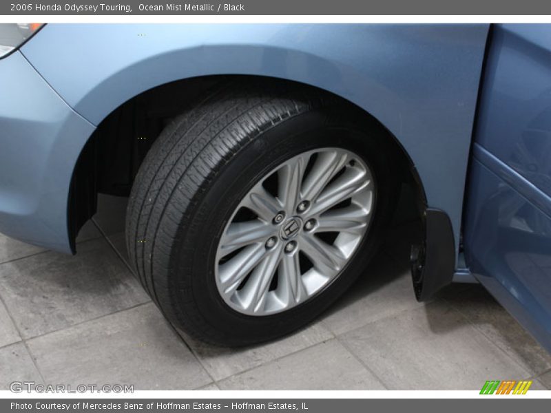 Ocean Mist Metallic / Black 2006 Honda Odyssey Touring