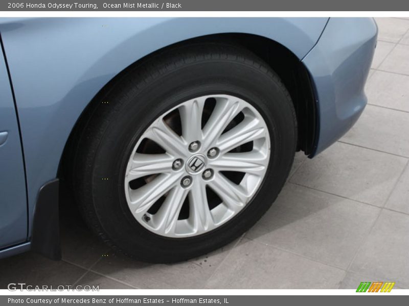 Ocean Mist Metallic / Black 2006 Honda Odyssey Touring
