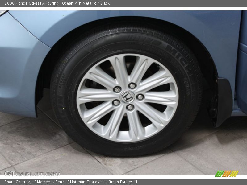 Ocean Mist Metallic / Black 2006 Honda Odyssey Touring