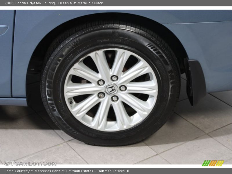 Ocean Mist Metallic / Black 2006 Honda Odyssey Touring