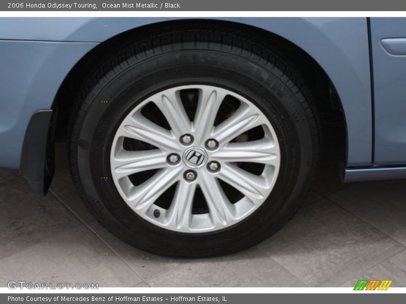 Ocean Mist Metallic / Black 2006 Honda Odyssey Touring