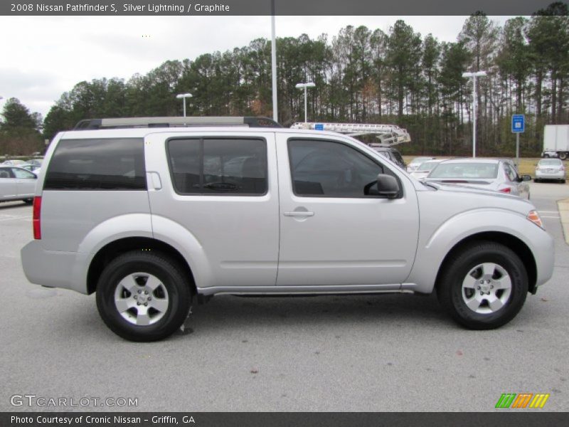Silver Lightning / Graphite 2008 Nissan Pathfinder S