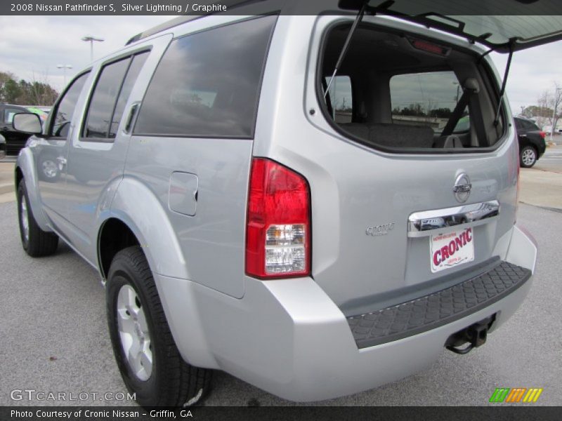 Silver Lightning / Graphite 2008 Nissan Pathfinder S