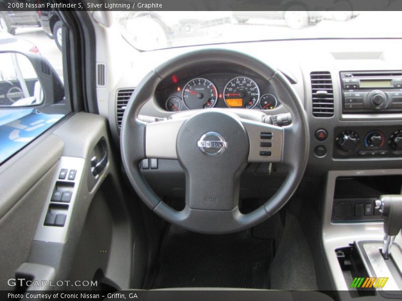 Silver Lightning / Graphite 2008 Nissan Pathfinder S