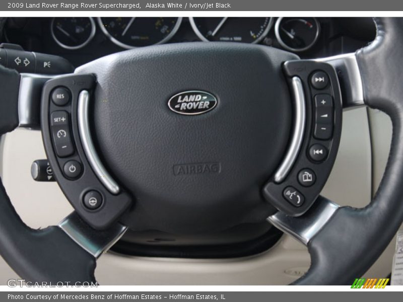 Steering Wheel Controls - 2009 Land Rover Range Rover Supercharged