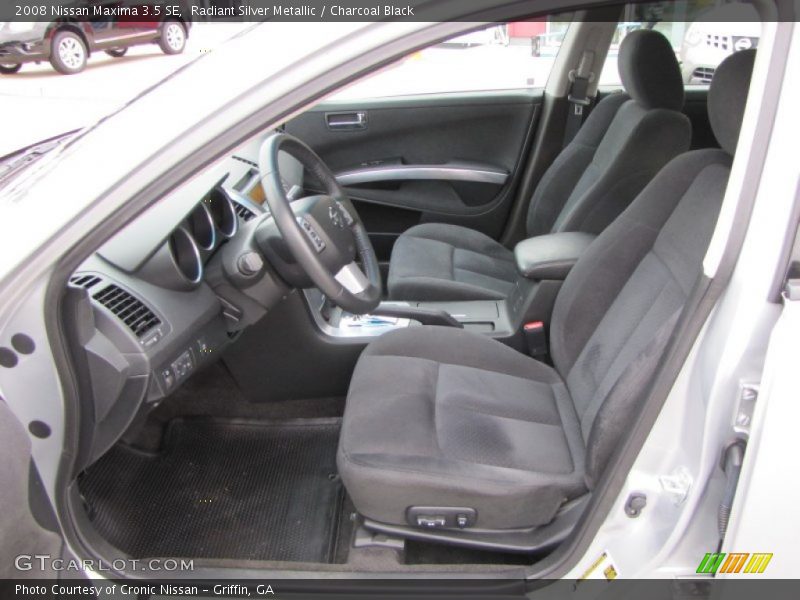 Radiant Silver Metallic / Charcoal Black 2008 Nissan Maxima 3.5 SE