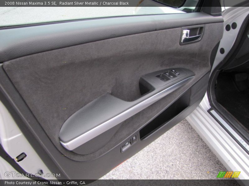 Radiant Silver Metallic / Charcoal Black 2008 Nissan Maxima 3.5 SE
