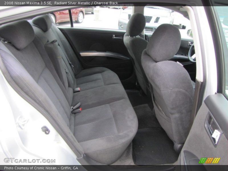 Radiant Silver Metallic / Charcoal Black 2008 Nissan Maxima 3.5 SE