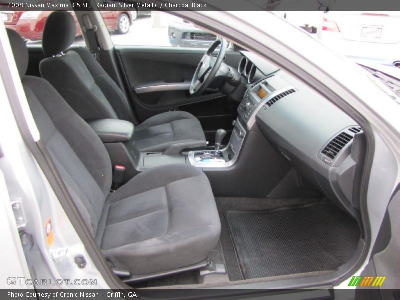 Radiant Silver Metallic / Charcoal Black 2008 Nissan Maxima 3.5 SE