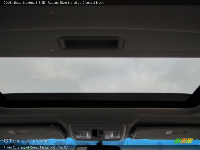 Radiant Silver Metallic / Charcoal Black 2008 Nissan Maxima 3.5 SE