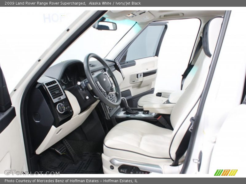  2009 Range Rover Supercharged Ivory/Jet Black Interior