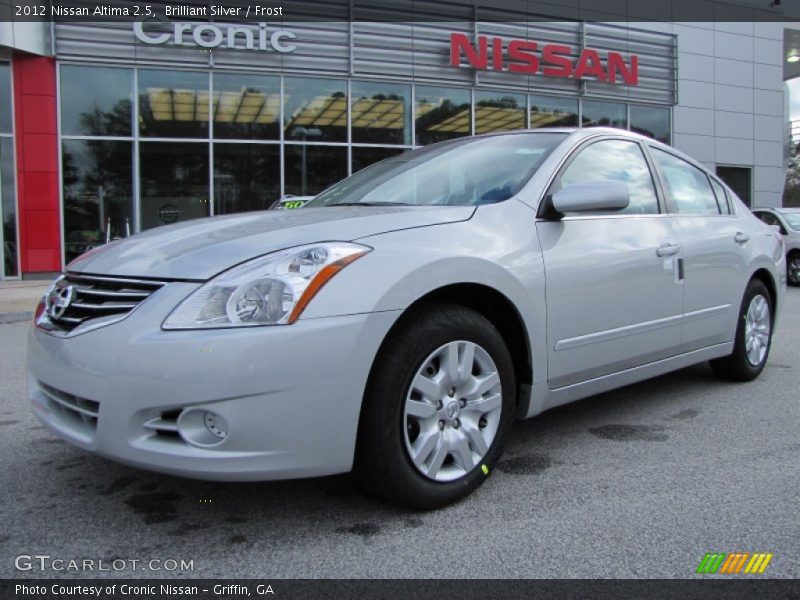 Brilliant Silver / Frost 2012 Nissan Altima 2.5
