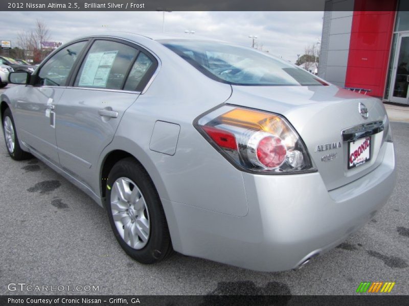 Brilliant Silver / Frost 2012 Nissan Altima 2.5