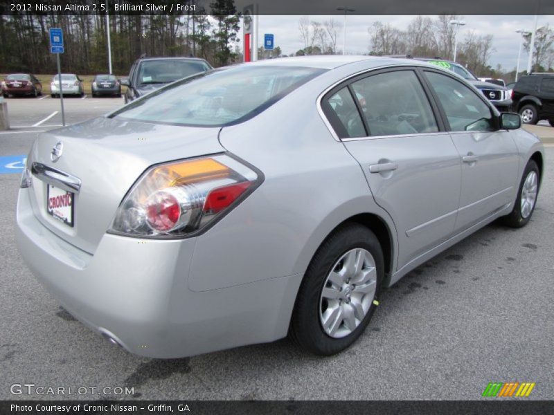Brilliant Silver / Frost 2012 Nissan Altima 2.5
