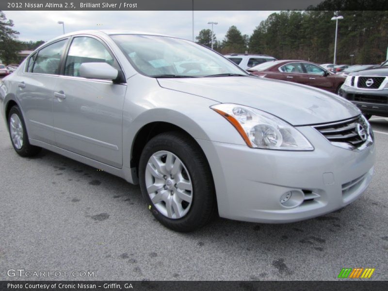 Brilliant Silver / Frost 2012 Nissan Altima 2.5