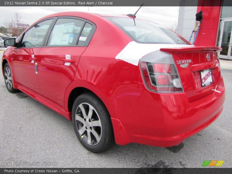 Red Alert / Charcoal 2012 Nissan Sentra 2.0 SR Special Edition