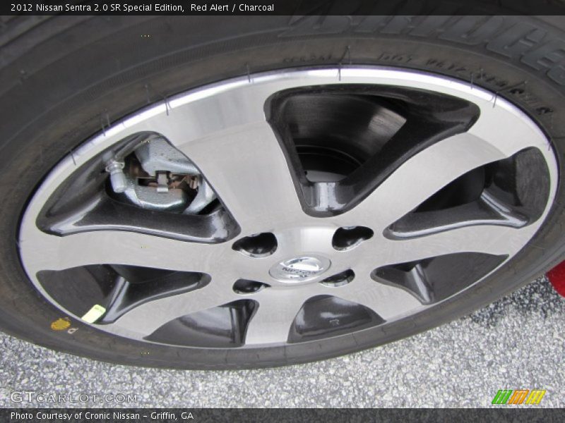 Red Alert / Charcoal 2012 Nissan Sentra 2.0 SR Special Edition