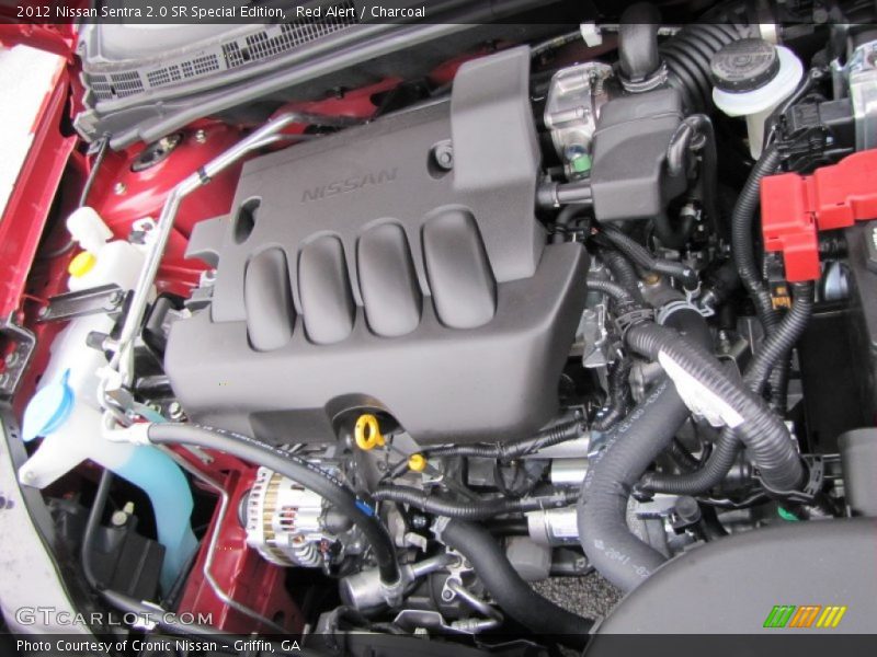 Red Alert / Charcoal 2012 Nissan Sentra 2.0 SR Special Edition
