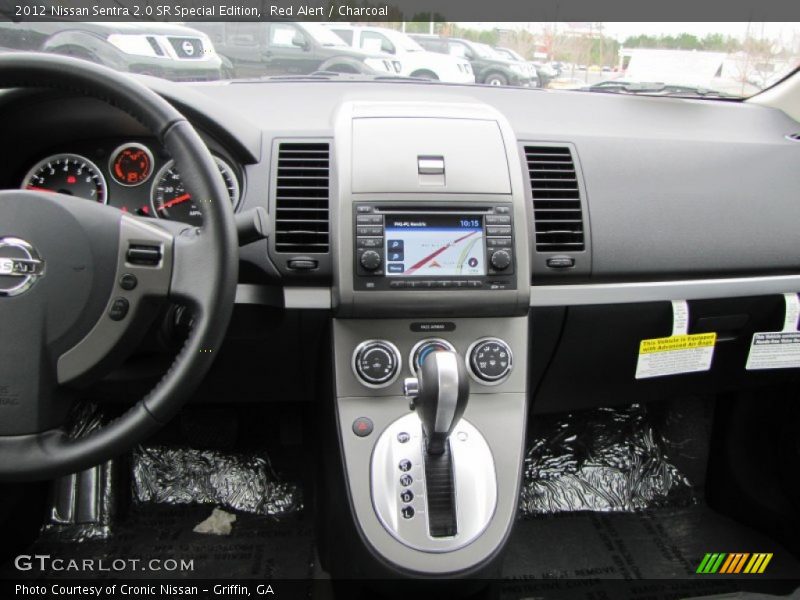Red Alert / Charcoal 2012 Nissan Sentra 2.0 SR Special Edition