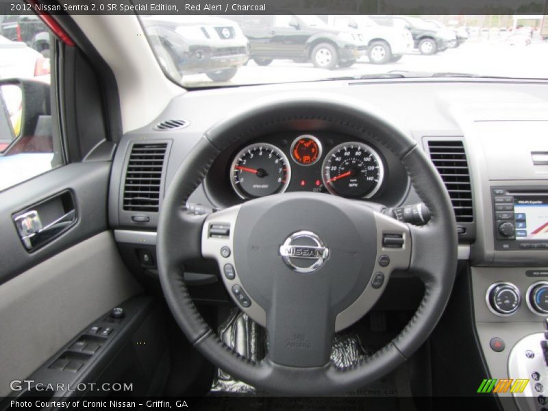 Red Alert / Charcoal 2012 Nissan Sentra 2.0 SR Special Edition