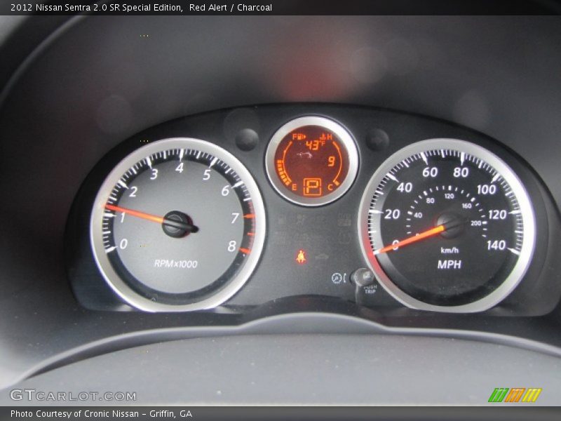 Red Alert / Charcoal 2012 Nissan Sentra 2.0 SR Special Edition