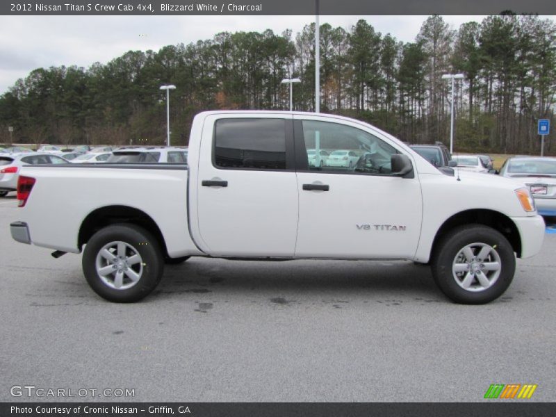  2012 Titan S Crew Cab 4x4 Blizzard White