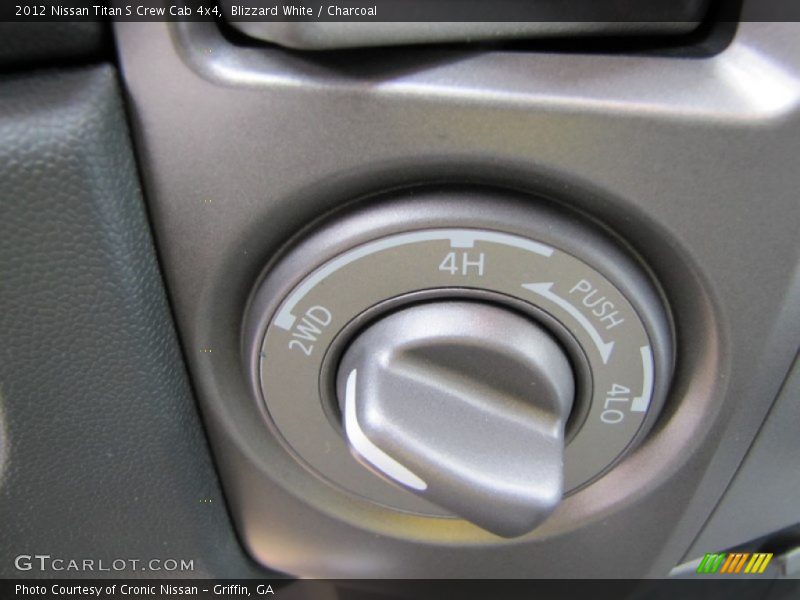 Blizzard White / Charcoal 2012 Nissan Titan S Crew Cab 4x4