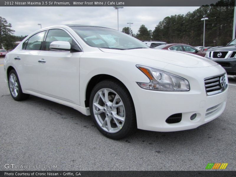  2012 Maxima 3.5 SV Premium Winter Frost White