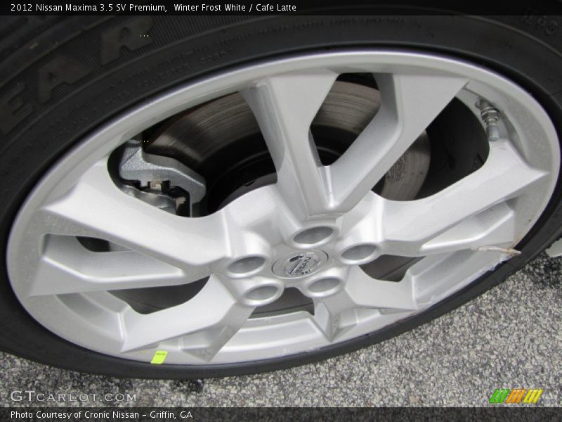 Winter Frost White / Cafe Latte 2012 Nissan Maxima 3.5 SV Premium
