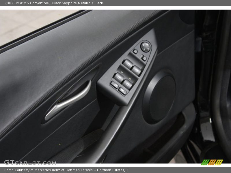 Black Sapphire Metallic / Black 2007 BMW M6 Convertible