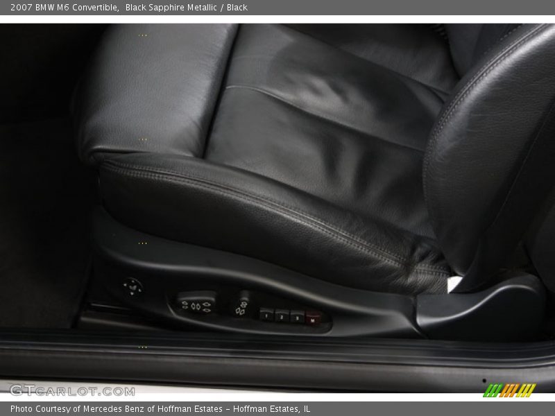 Black Sapphire Metallic / Black 2007 BMW M6 Convertible