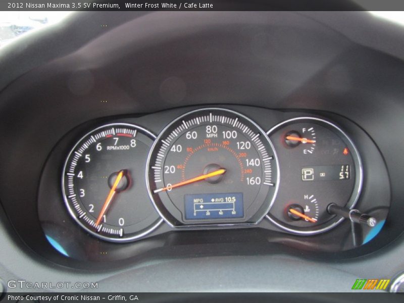  2012 Maxima 3.5 SV Premium 3.5 SV Premium Gauges