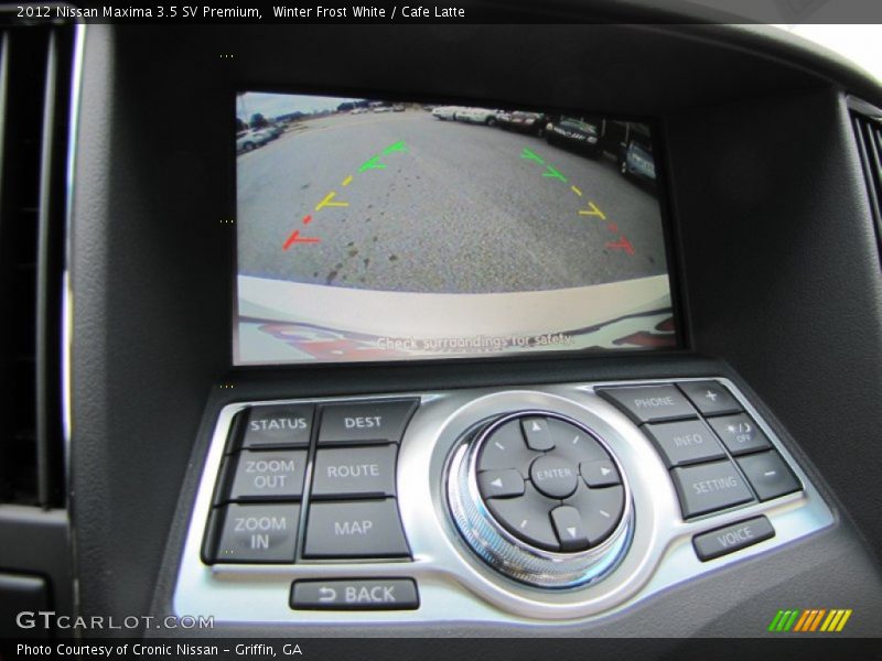 Winter Frost White / Cafe Latte 2012 Nissan Maxima 3.5 SV Premium
