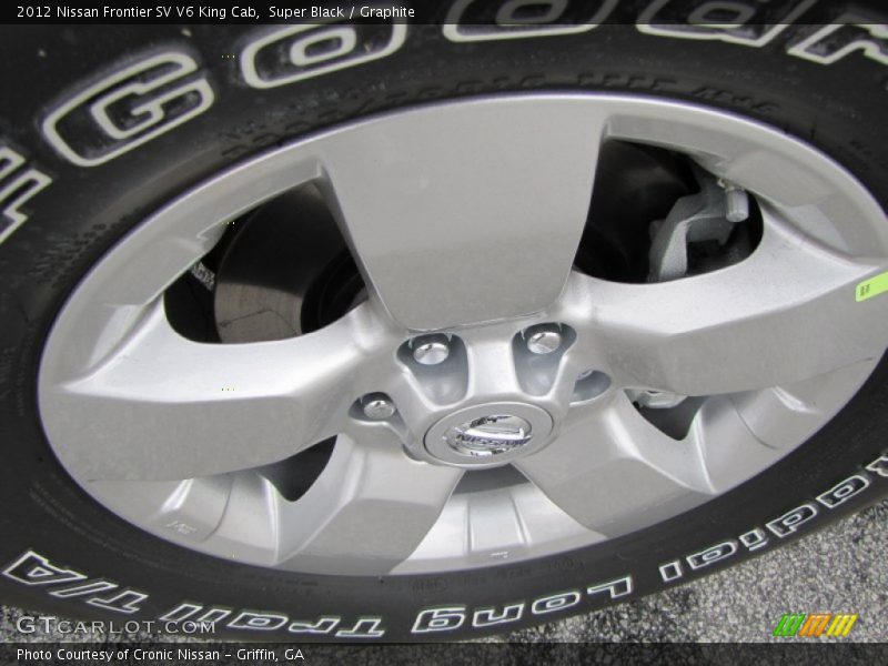 Super Black / Graphite 2012 Nissan Frontier SV V6 King Cab