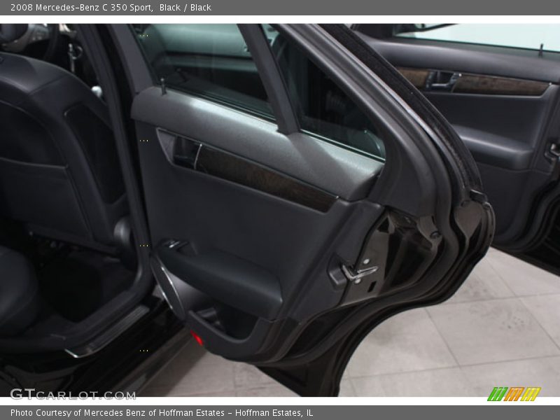 Black / Black 2008 Mercedes-Benz C 350 Sport