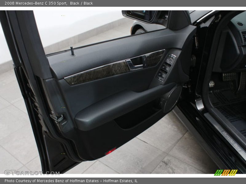 Black / Black 2008 Mercedes-Benz C 350 Sport