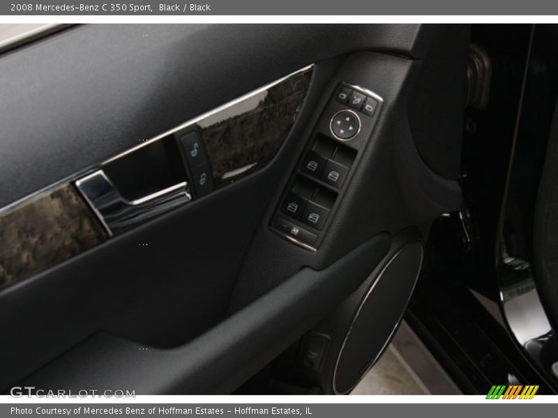 Black / Black 2008 Mercedes-Benz C 350 Sport