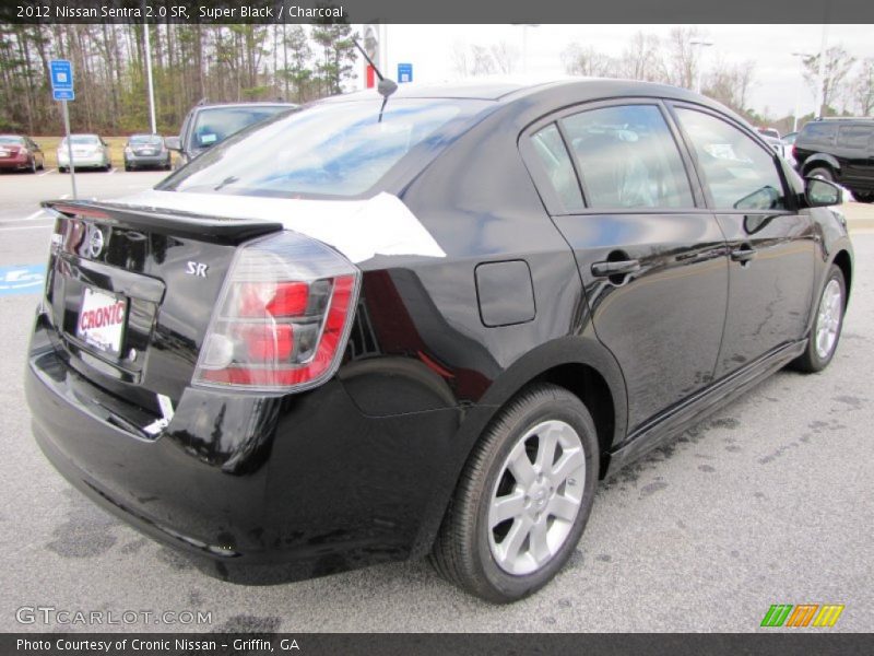 Super Black / Charcoal 2012 Nissan Sentra 2.0 SR