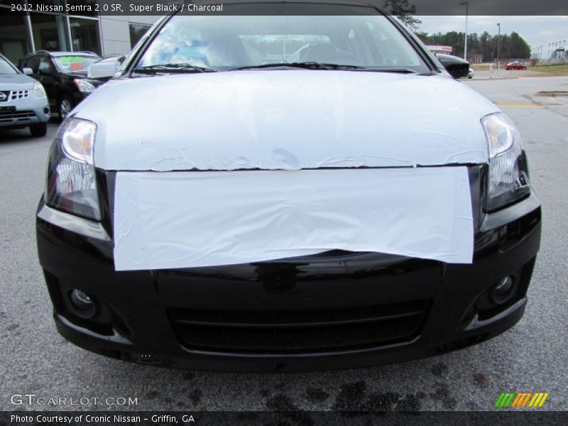 Super Black / Charcoal 2012 Nissan Sentra 2.0 SR