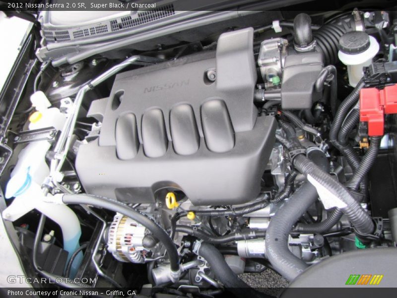 Super Black / Charcoal 2012 Nissan Sentra 2.0 SR