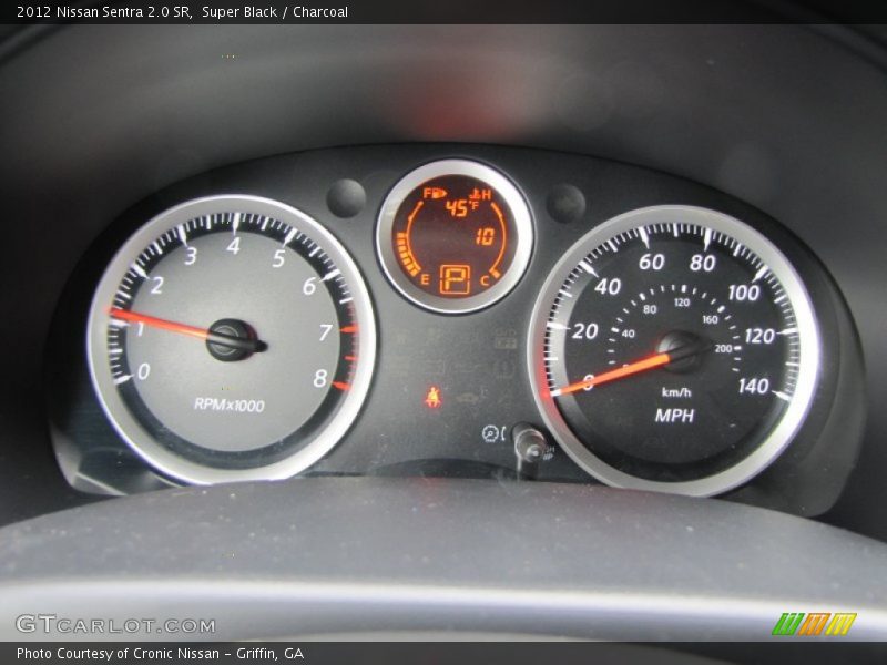 Super Black / Charcoal 2012 Nissan Sentra 2.0 SR